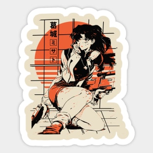 Misato Katsuragi Evangelion Unit-01 Sticker